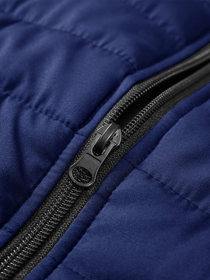 Lightweight Quilted Jacket for Men | Side Zip Cosy Winter Style