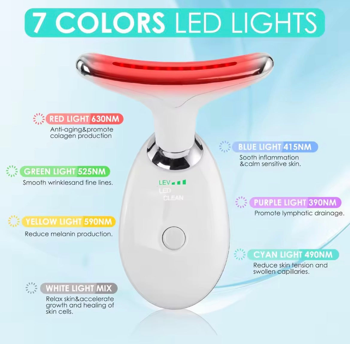 Red Light Face massager