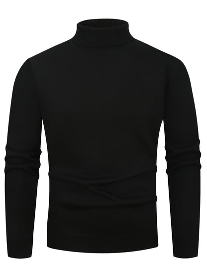 Turtleneck Sweater for Men | Ribbed Cosy Winter Style