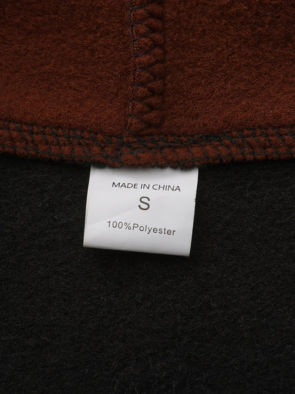 Hooded Hoodie for Men | Side Zip Warm Winter Layer