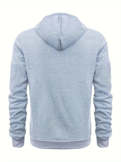 Hooded Hoodie for Women | Drawstring Full Zip Autumn Layering