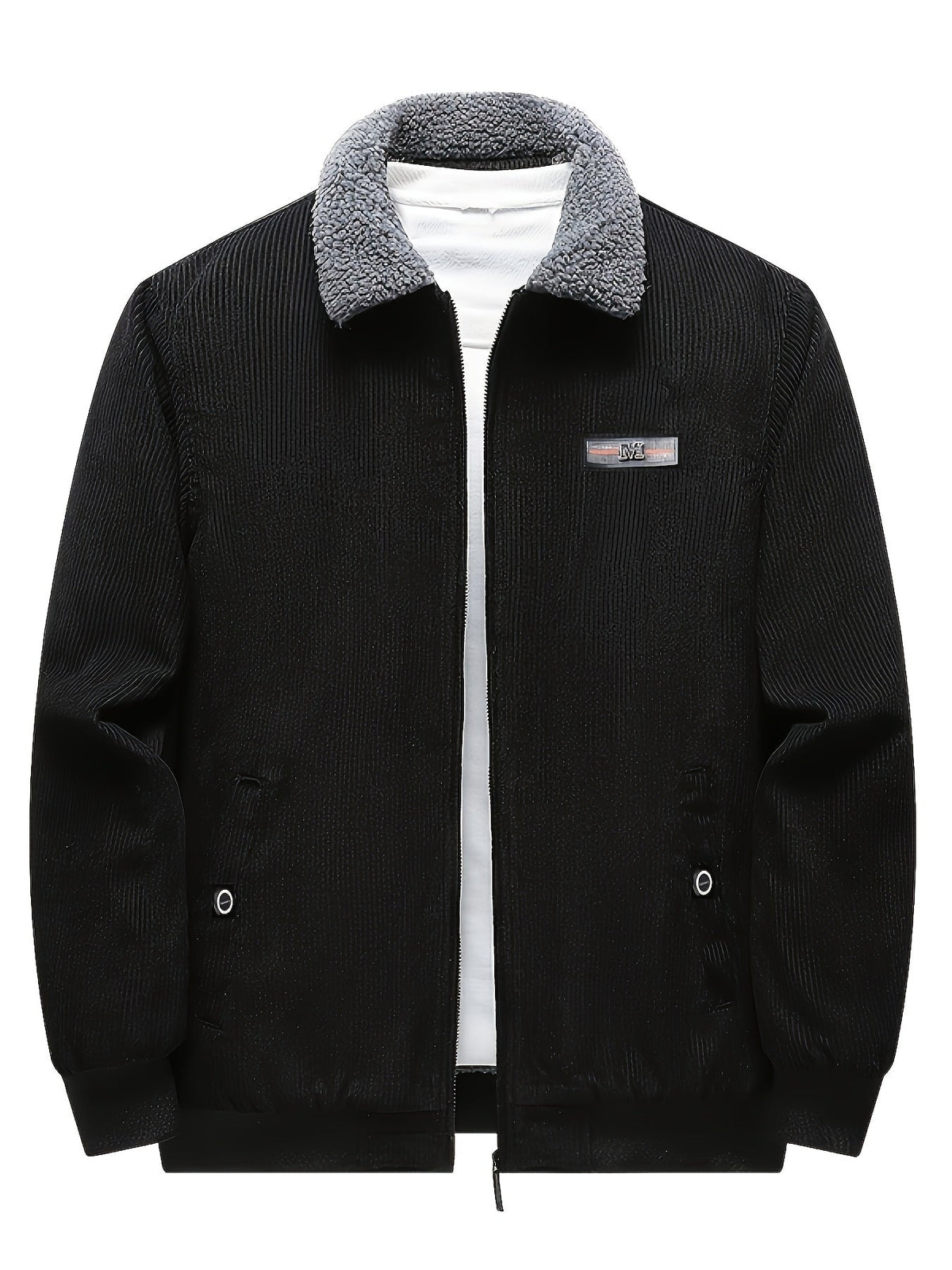 Oversized Puffer Jacket for Men | Side Zip Fleece Lined Fall & Winter 2026