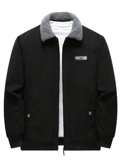Oversized Puffer Jacket for Men | Side Zip Fleece Lined Fall & Winter 2026