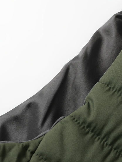 Lightweight Quilted Jacket for Men | Side Zip Cosy Winter Style