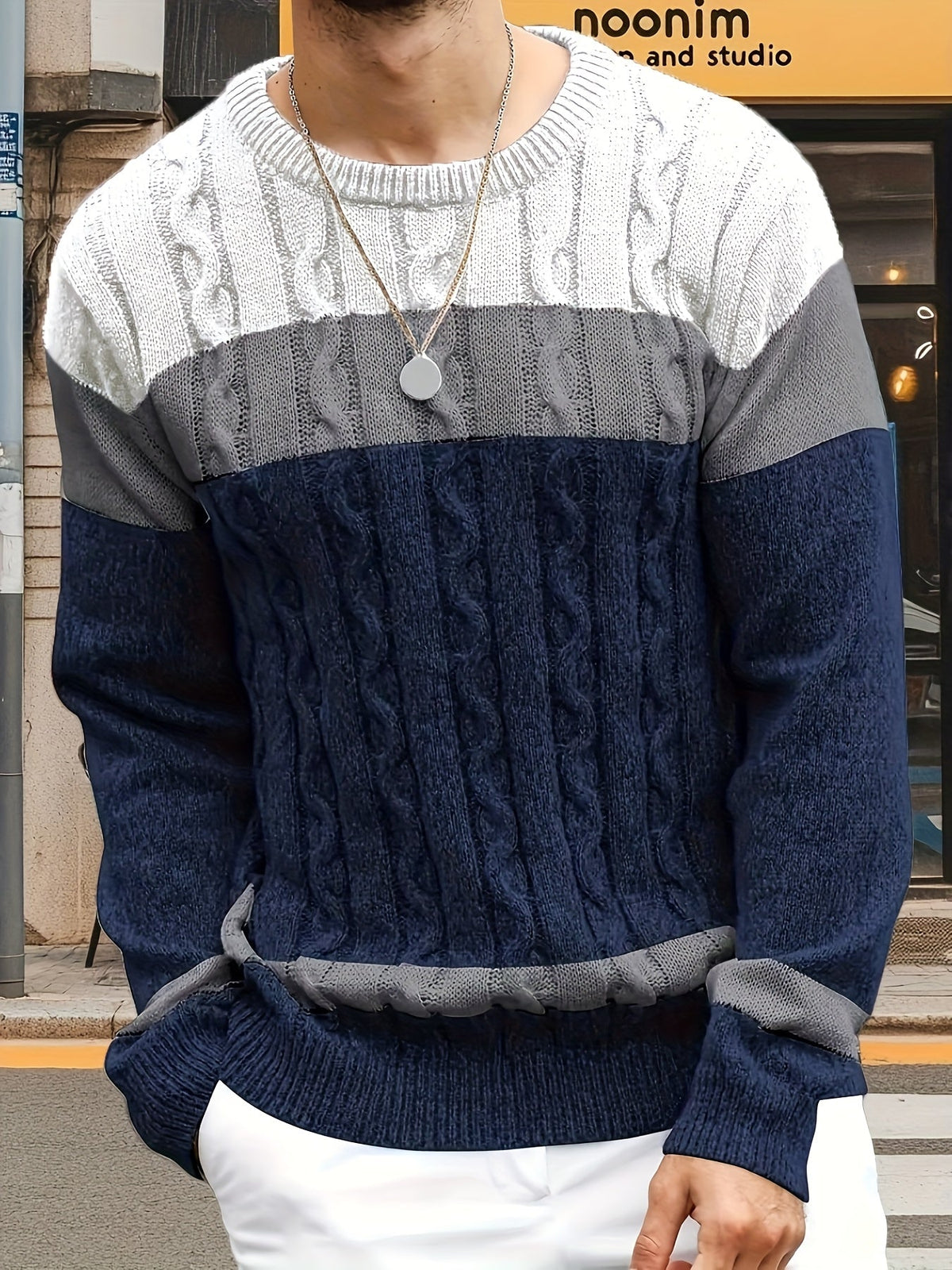 Insulated Sweater for Men | Autumn Layering