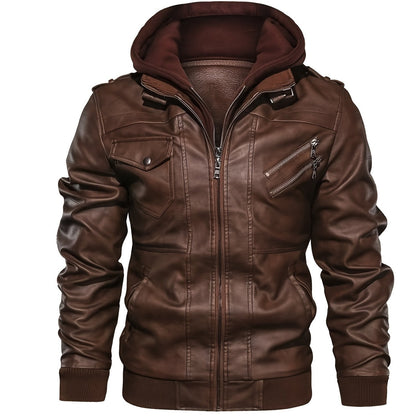 Hooded Winter Jacket for Men | Insulated Autumn Layering