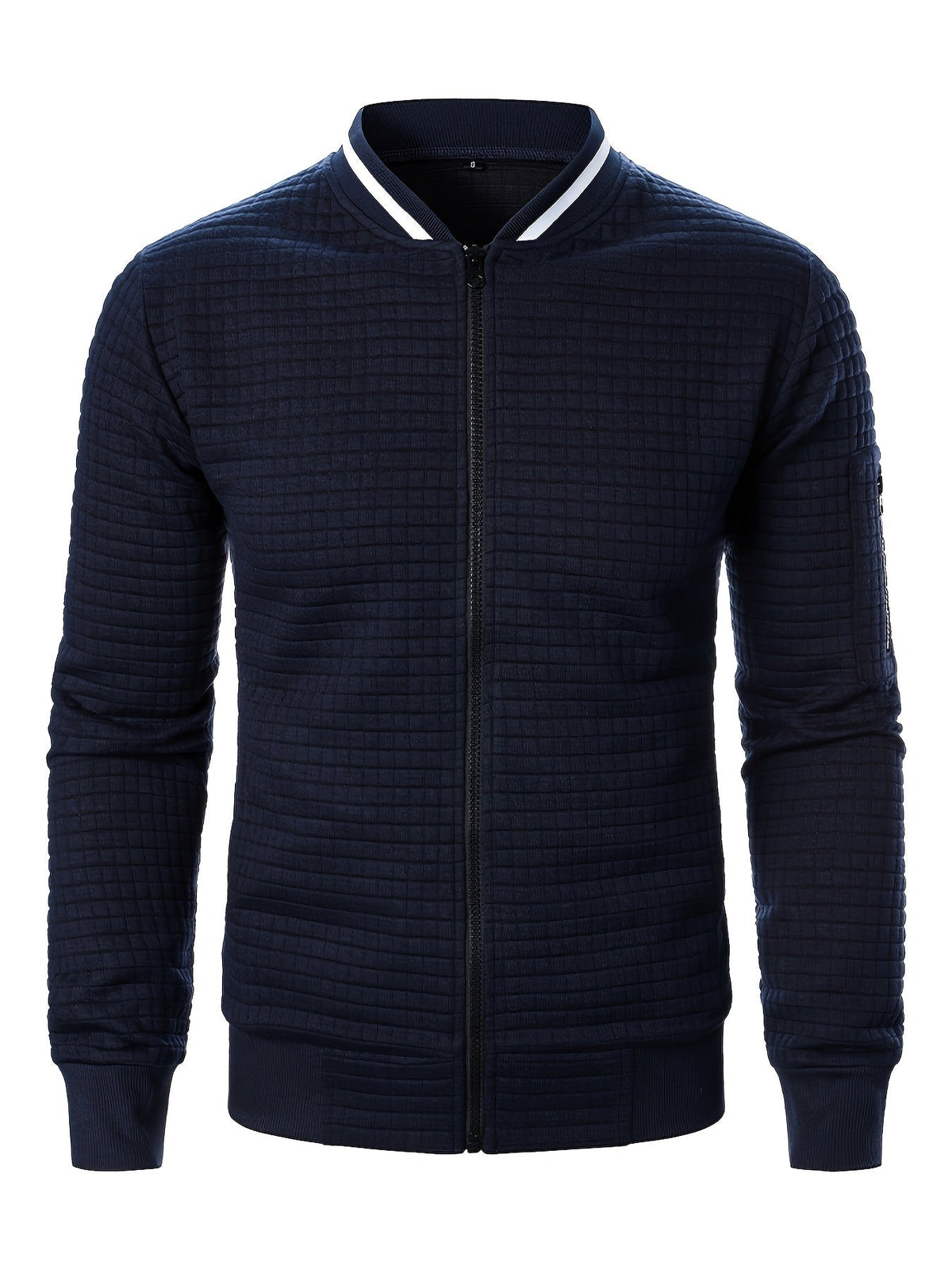 Warm Bomber Jacket for Women | Ribbed Funnel Neck Cold Weather Ready