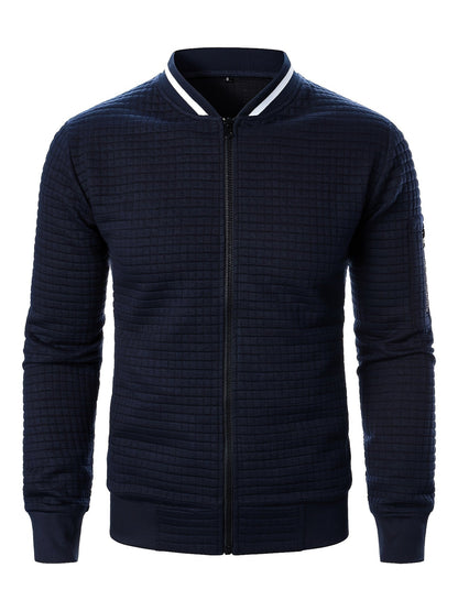 Warm Bomber Jacket for Women | Ribbed Funnel Neck Cold Weather Ready