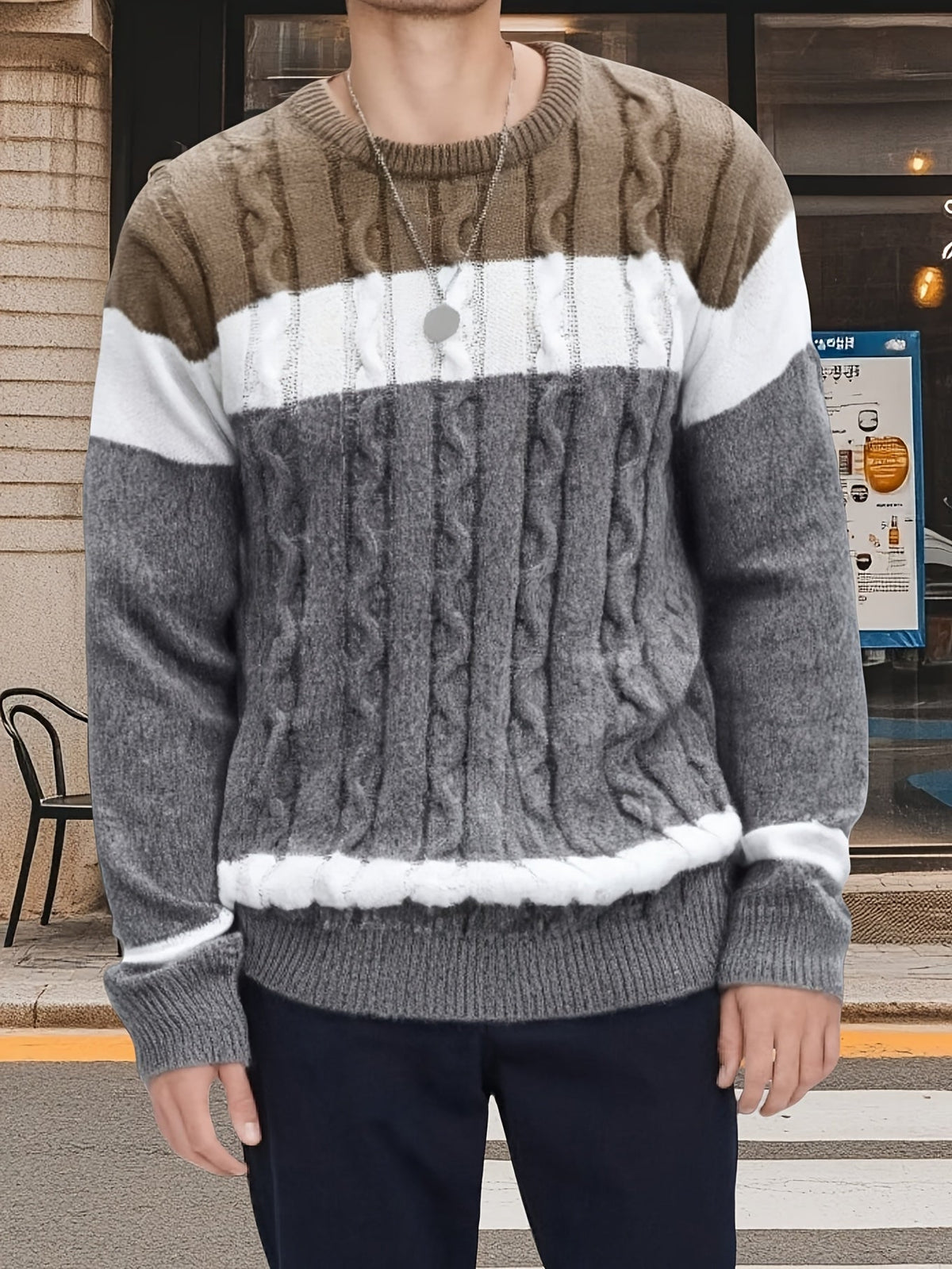 Insulated Sweater for Men | Autumn Layering
