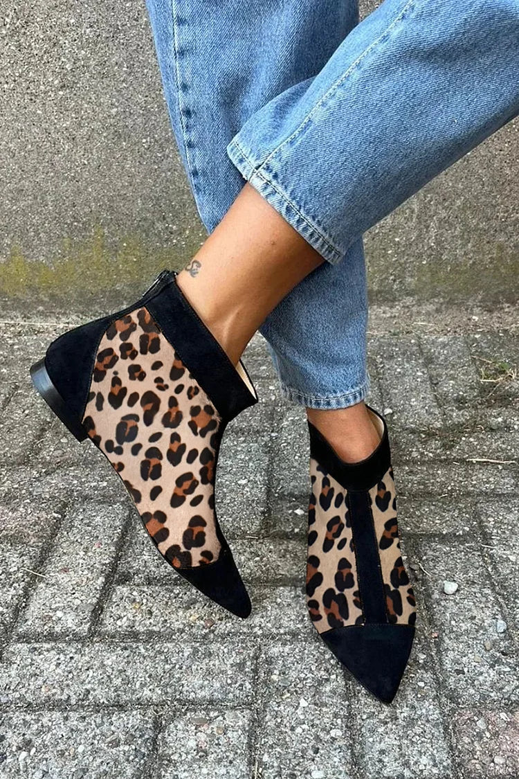 Pointed Toe Ankle Boots for Women | Side Zip Buckle Strap Fall & Winter 2026