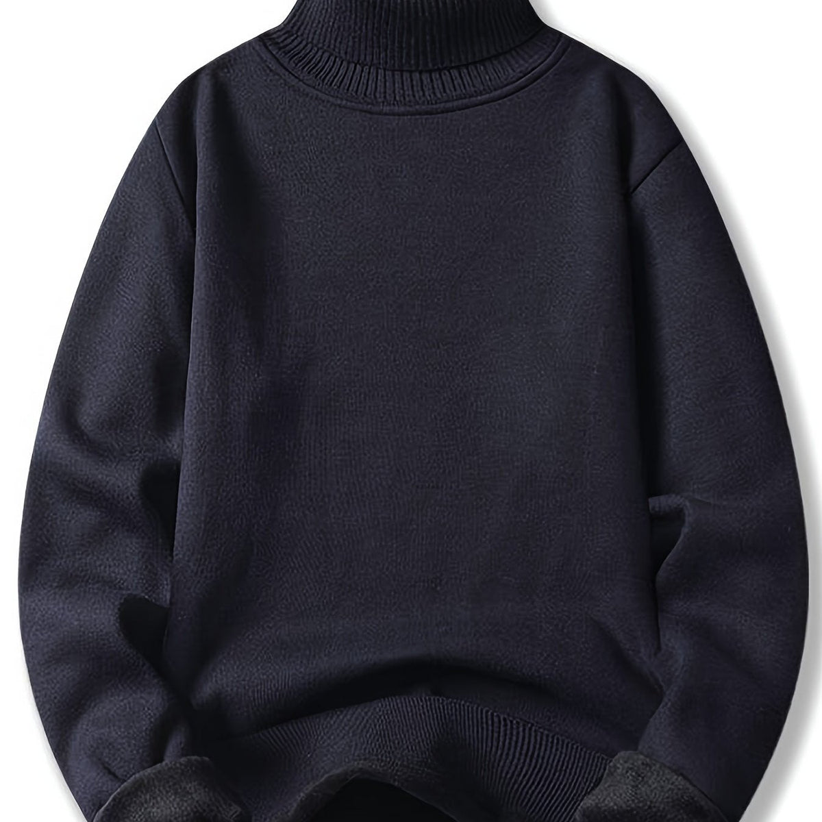 Turtleneck Sweater for Men | Ribbed Cosy Winter Style