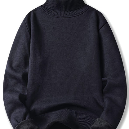 Turtleneck Sweater for Men | Ribbed Cosy Winter Style