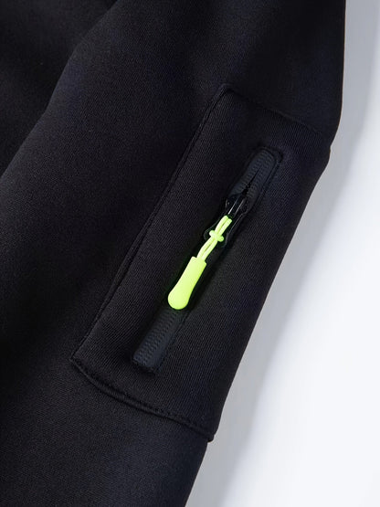 Hooded Hoodie for Women | Drawstring Full Zip Autumn Layering
