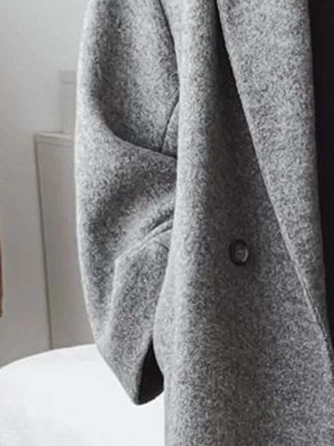 Gray Cosy Winter Coat for Women | Cold Weather Ready