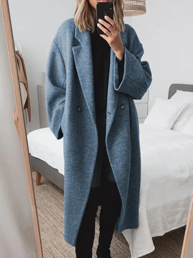 Gray Cosy Winter Coat for Women | Cold Weather Ready