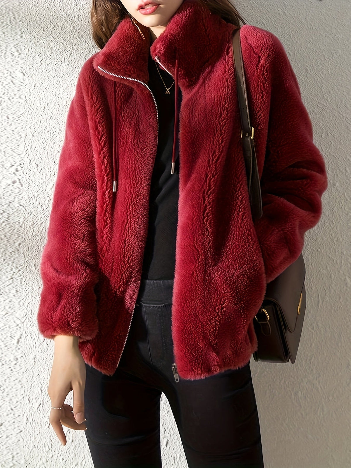 Warm Sweater for Women | Full Zip Autumn Layering