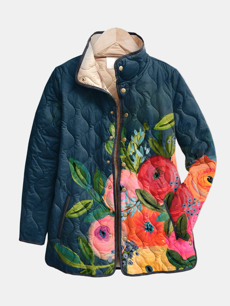 Lightweight Quilted Jacket for Women | Button Front Fall & Winter 2026