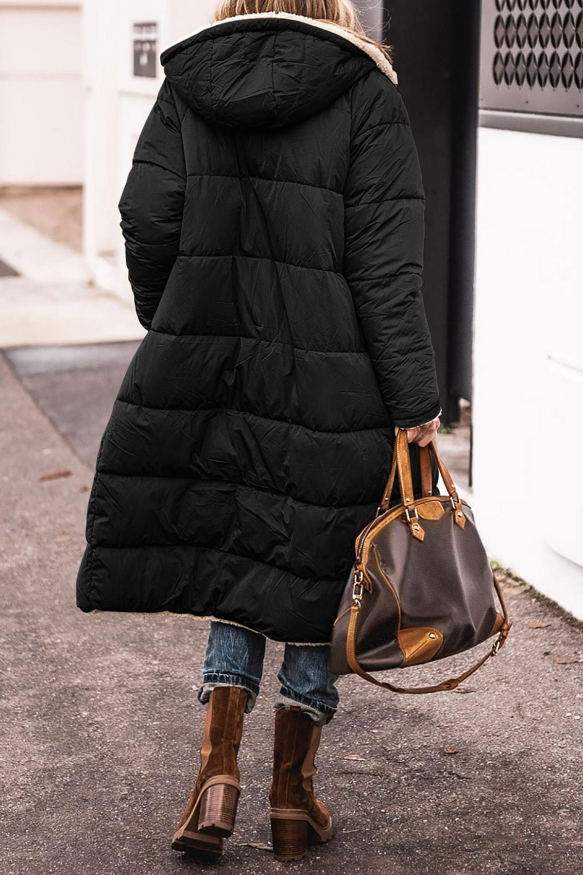 Longline Winter Coat for Women | Cold Weather Ready