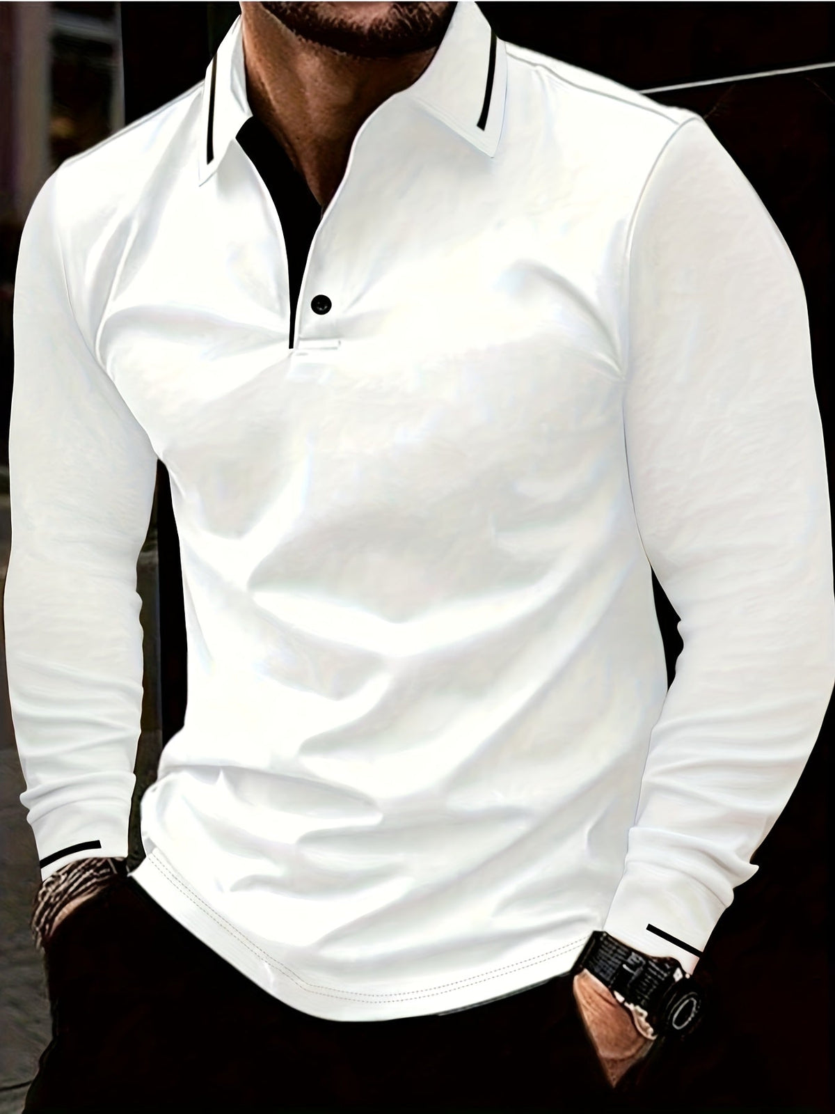 Classic Shirt for Women | Stretch Button Front Autumn Layering