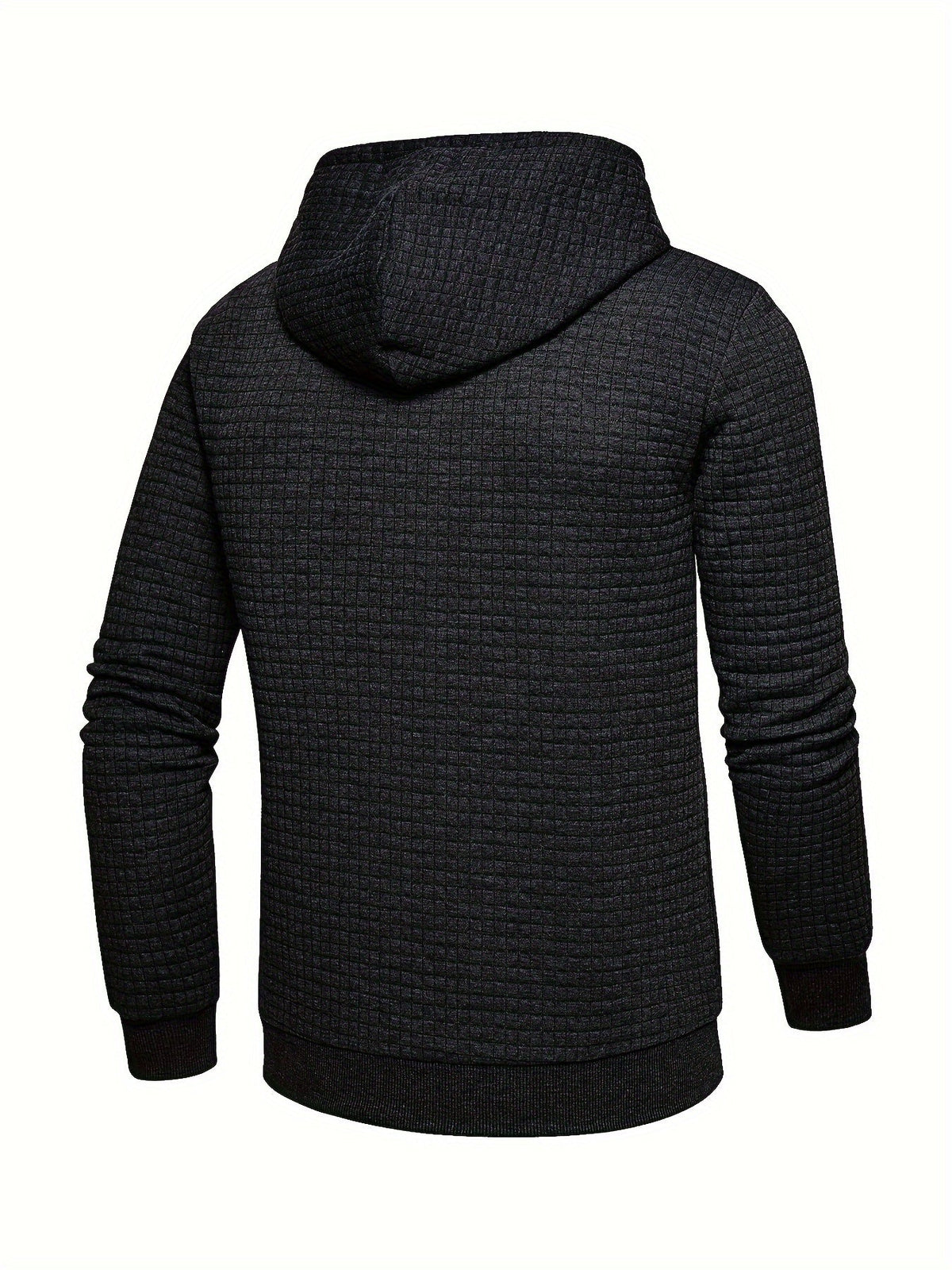 Oversized Hoodie for Men | Hooded Ribbed Autumn Layering