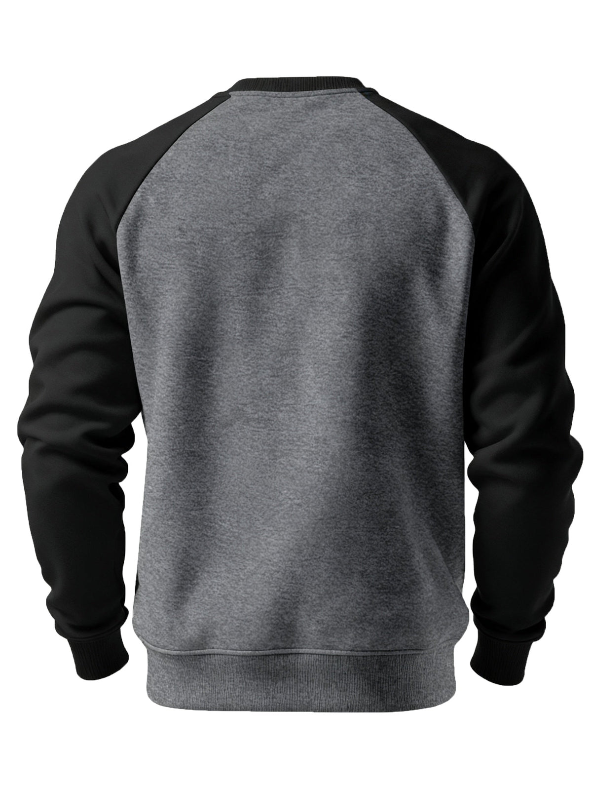 Everyday Sweatshirt for Men | Ribbed Crew Neck Autumn Layering