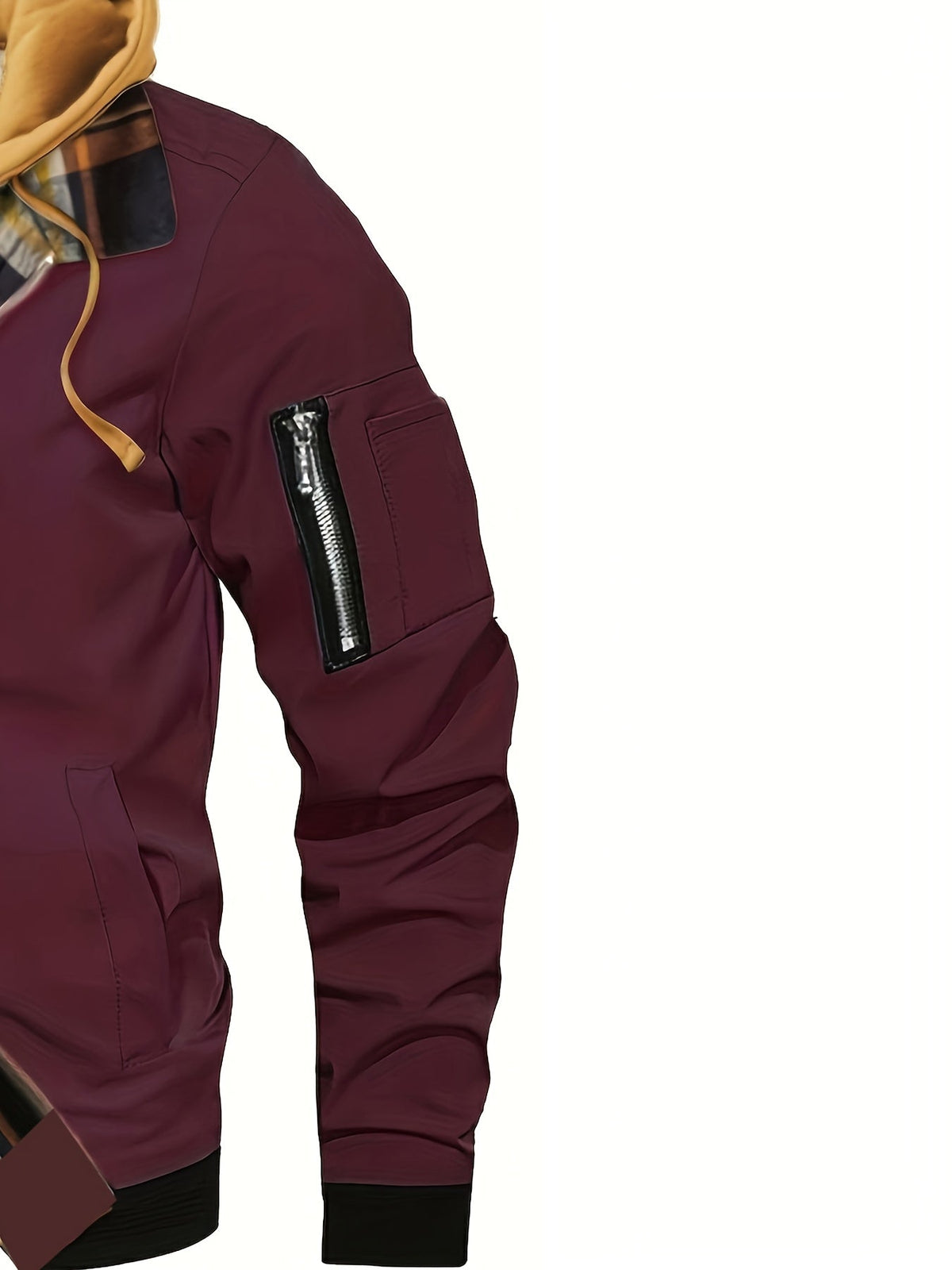 Hooded Winter Jacket for Women | Side Zip Ribbed Autumn Layering