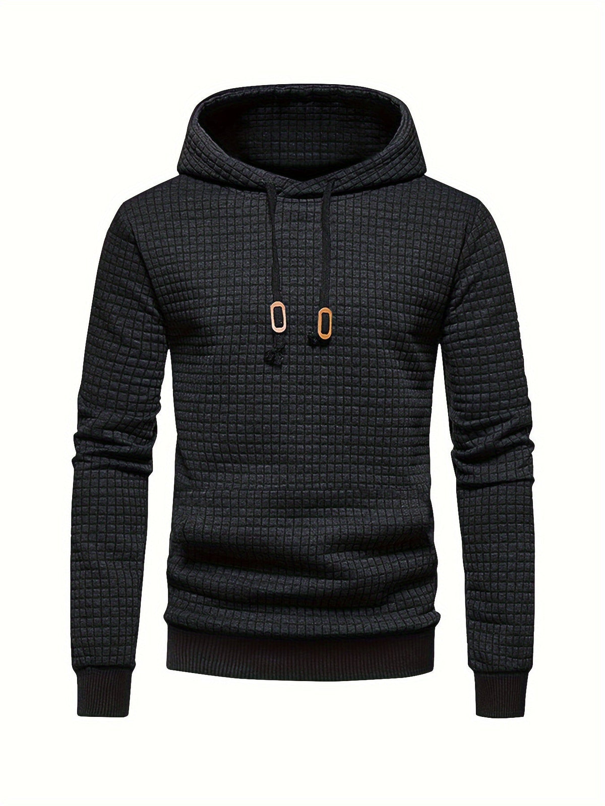 Oversized Hoodie for Men | Hooded Ribbed Autumn Layering