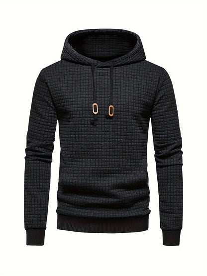 Oversized Hoodie for Men | Hooded Ribbed Autumn Layering
