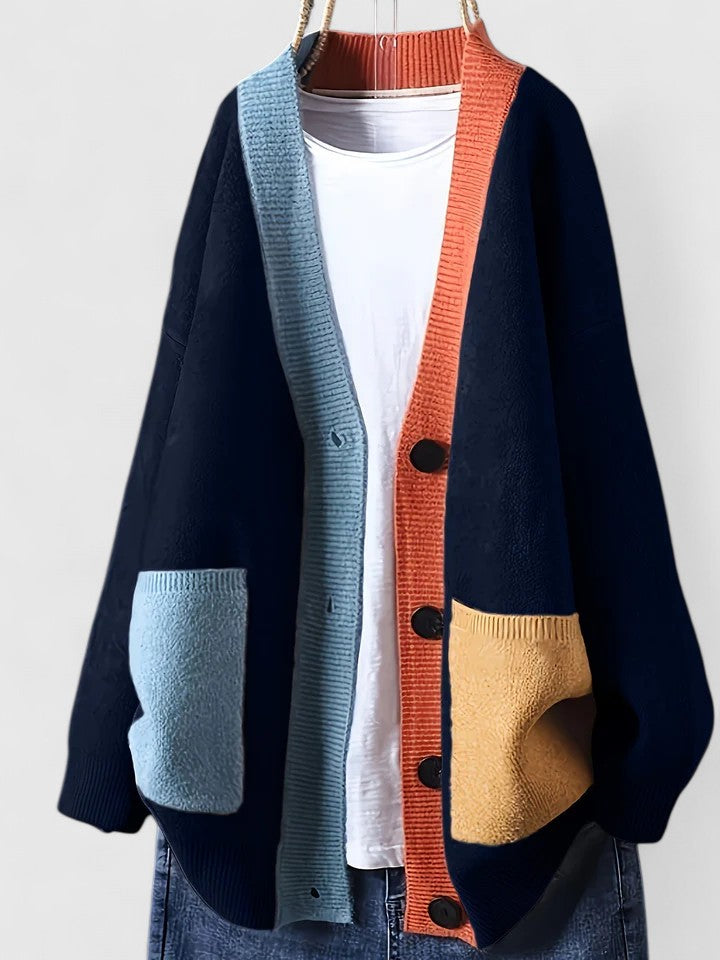 Oversized Cardigan for Women | Button Front Lightweight Cosy Winter Style