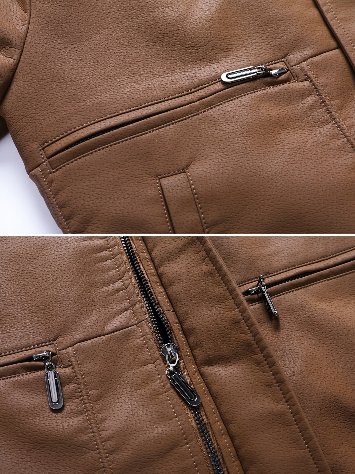 Fleece Lined Bomber Jacket for Men | Ribbed Autumn Layering