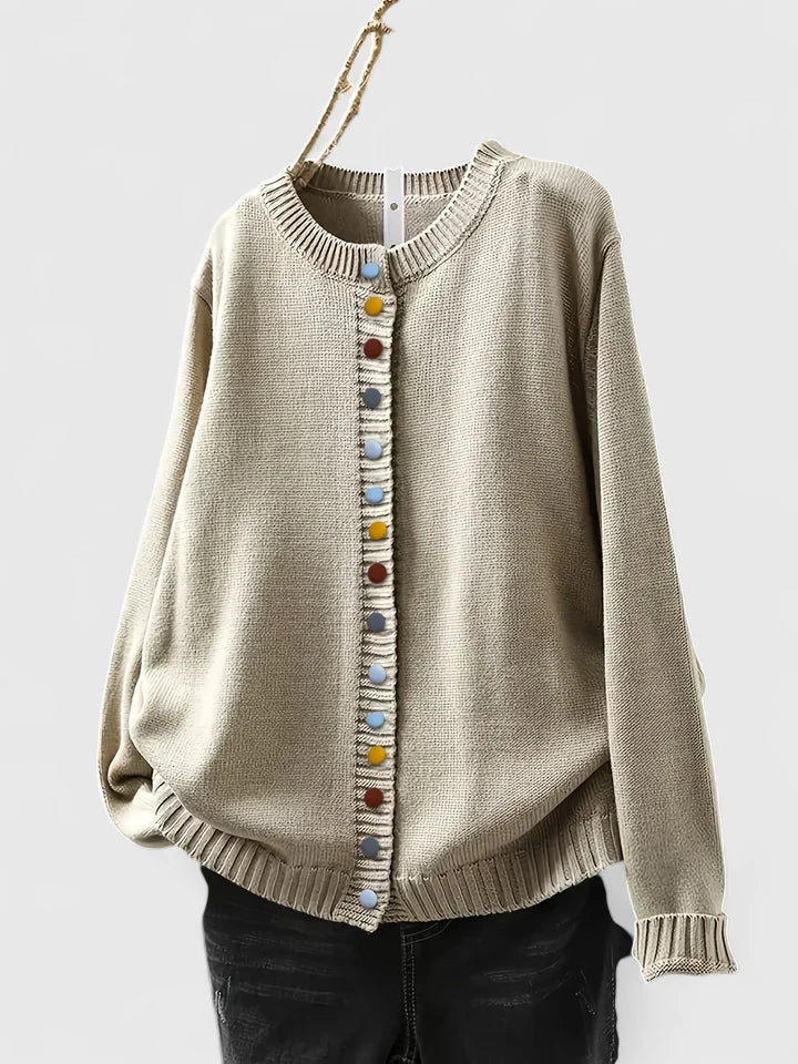 Button Front Cardigan for Women | Warm Winter Layer