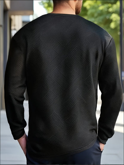 Warm Sweatshirt for Men | Crew Neck Cosy Winter Style