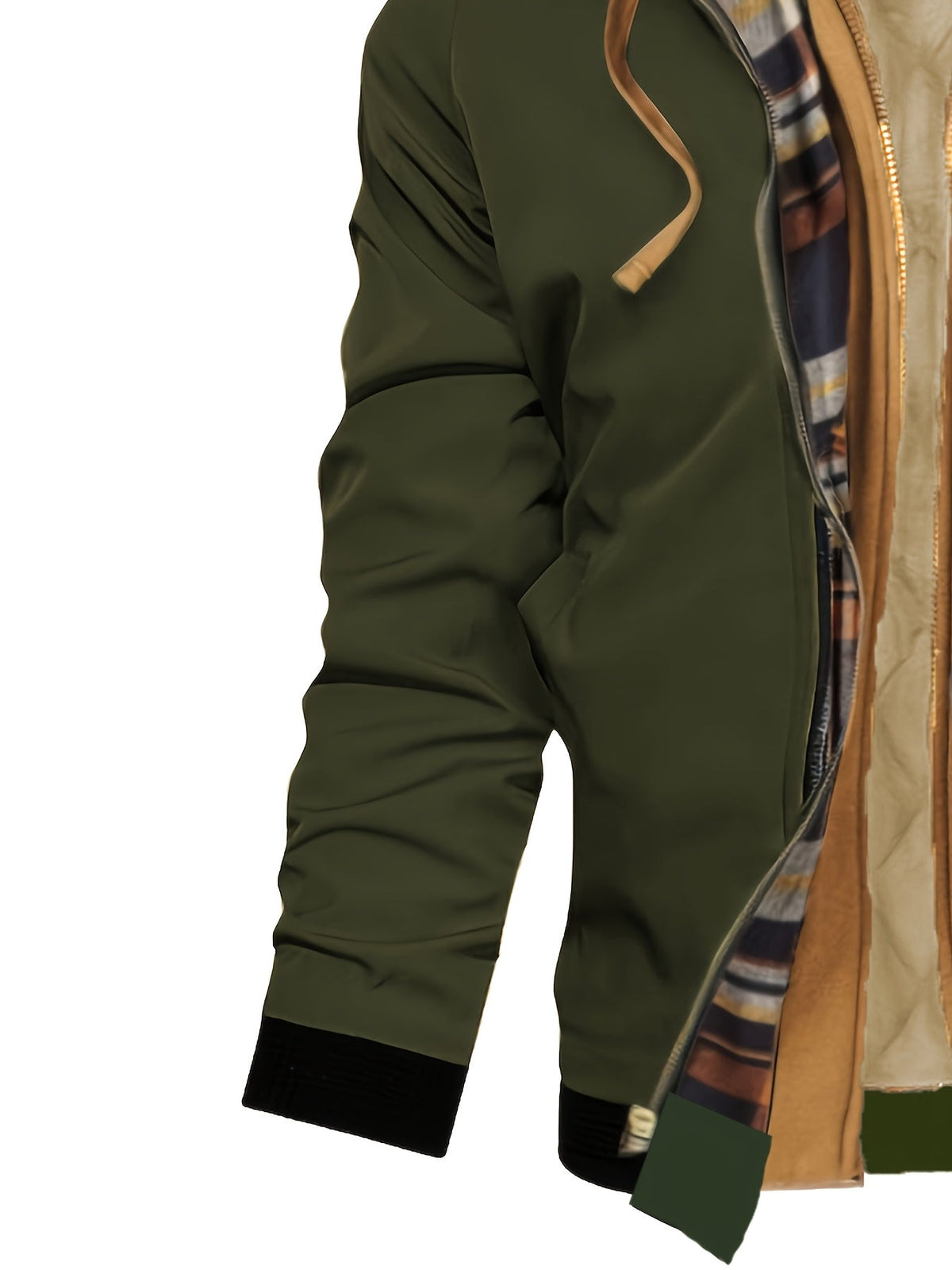 Hooded Winter Jacket for Women | Side Zip Ribbed Autumn Layering