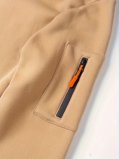 Hooded Hoodie for Women | Drawstring Full Zip Autumn Layering