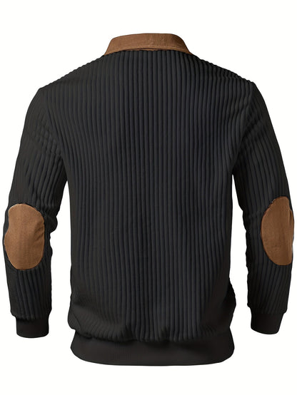 Half Zip Sweater for Women | Ribbed Funnel Neck Cosy Winter Style