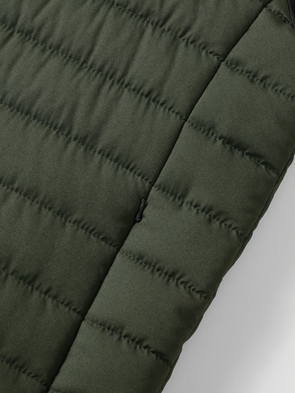Lightweight Quilted Jacket for Men | Side Zip Cosy Winter Style