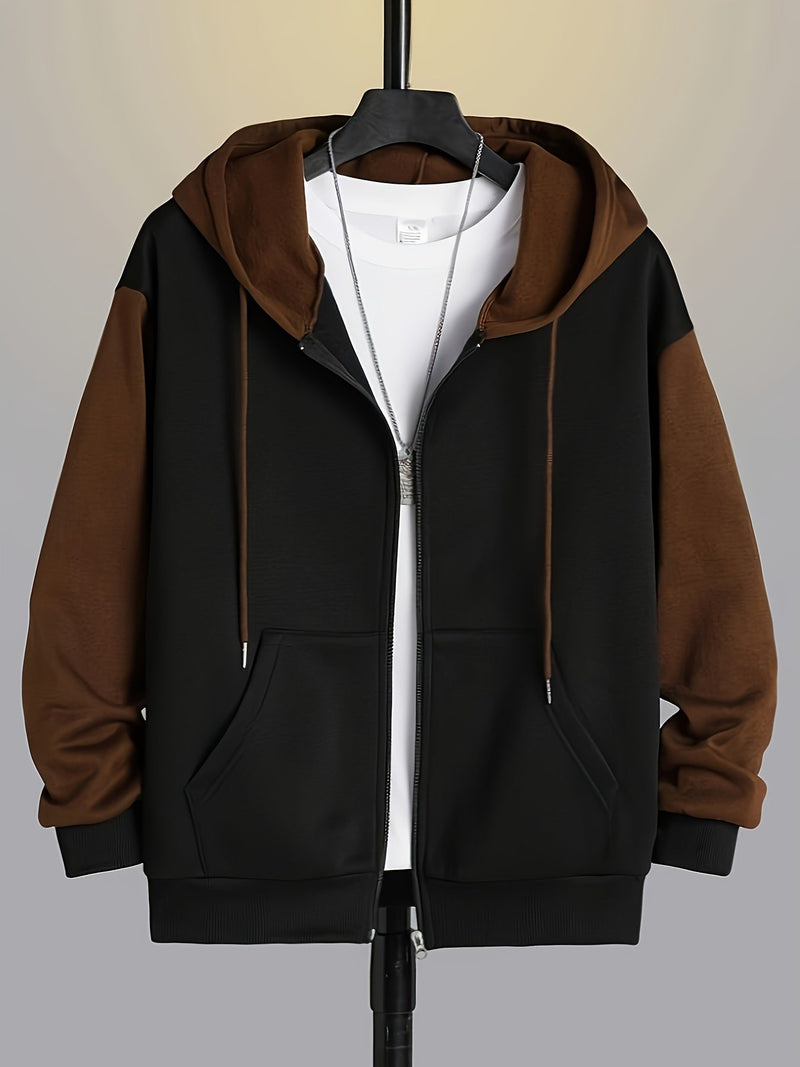 Hooded Hoodie for Men | Side Zip Warm Winter Layer