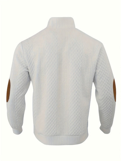 Oversized Sweater for Women | Button Front Funnel Neck Cold Weather Ready