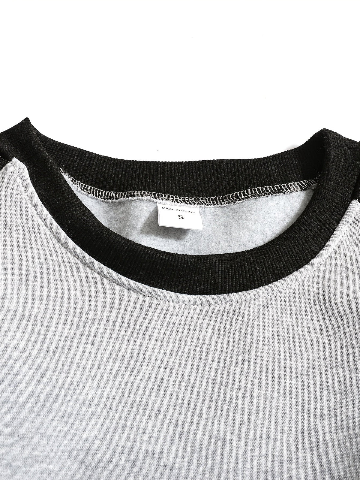 Everyday Sweatshirt for Men | Ribbed Crew Neck Autumn Layering