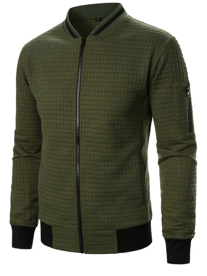Warm Bomber Jacket for Women | Ribbed Funnel Neck Cold Weather Ready