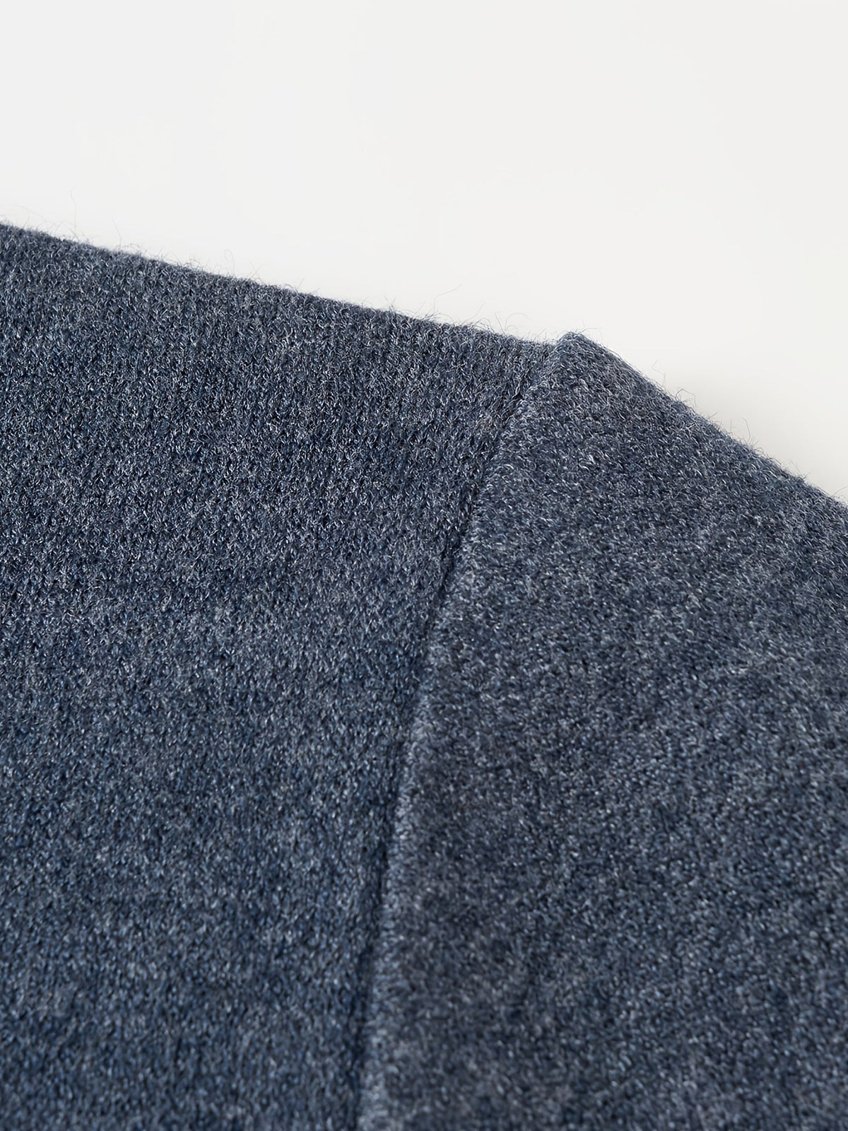 Half Zip Sweater for Men | Funnel Neck Autumn Layering