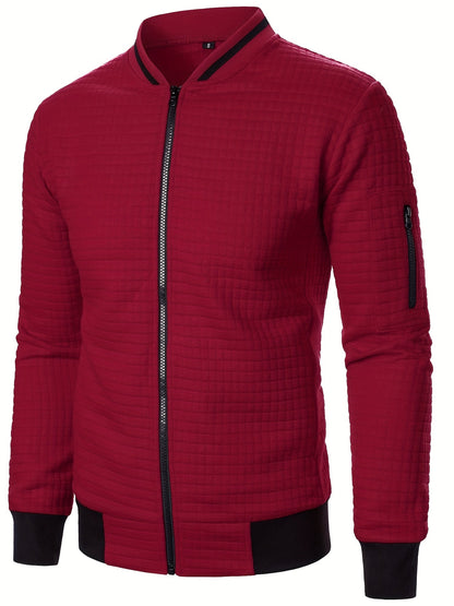 Warm Bomber Jacket for Women | Ribbed Funnel Neck Cold Weather Ready