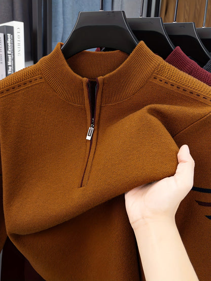Half Zip Sweater for Women | Autumn Layering