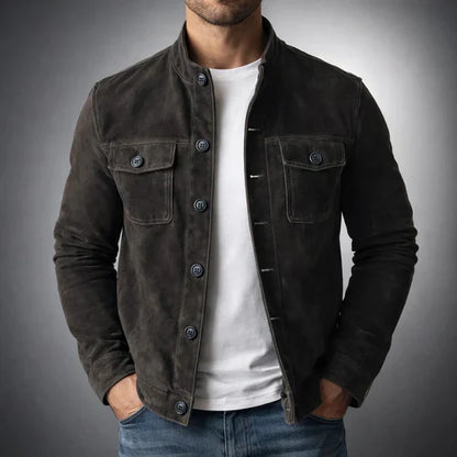 Suede Winter Jacket for Women | Autumn Layering