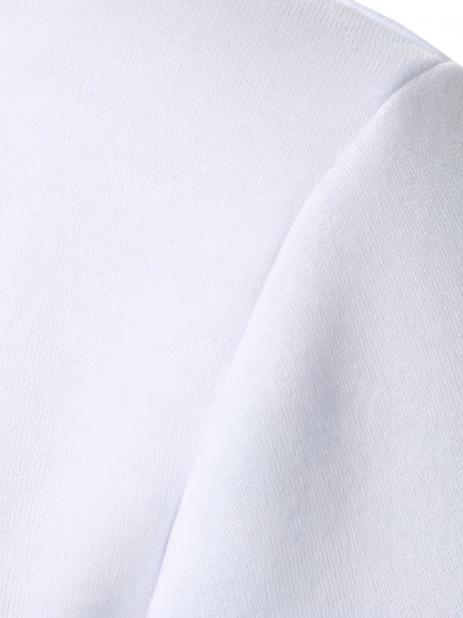 Warm Sweatshirt for Men | Ribbed Cold Weather Ready