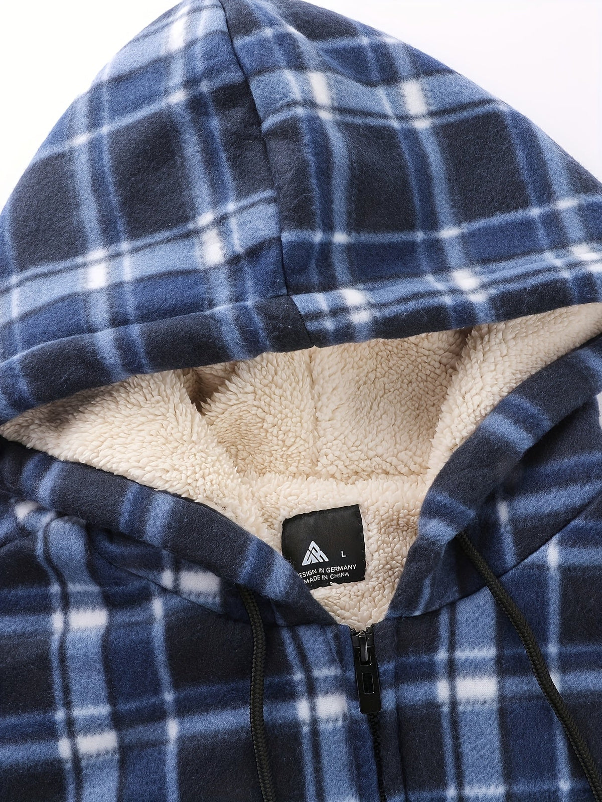 Hooded Winter Jacket for Men | Side Zip Cold Weather Ready