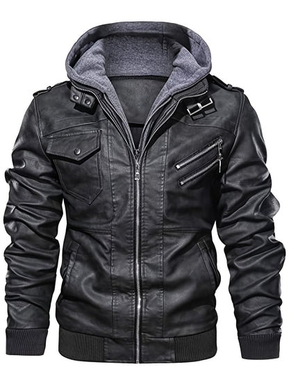 Hooded Winter Jacket for Men | Windproof Autumn Layering