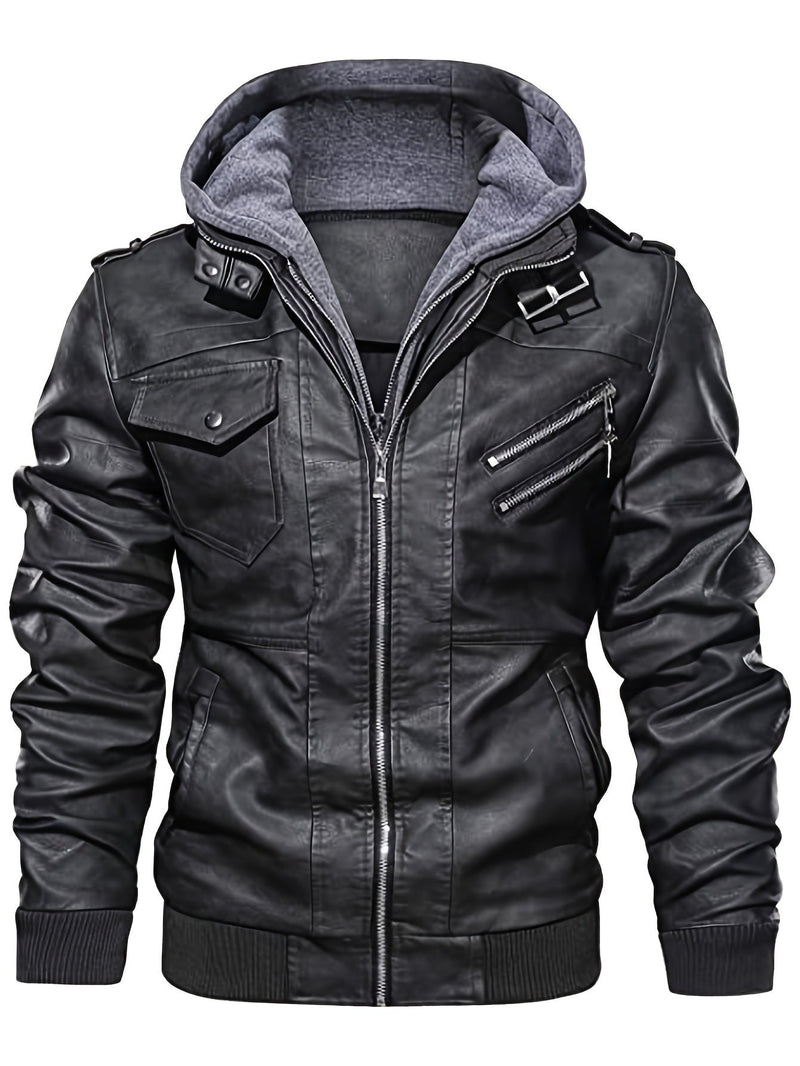 Hooded Winter Jacket for Men | Windproof Autumn Layering