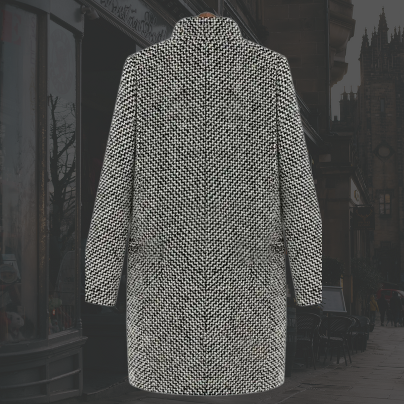 Everyday Winter Coat for Women | Button Front Lapel Collar Cold Weather Ready