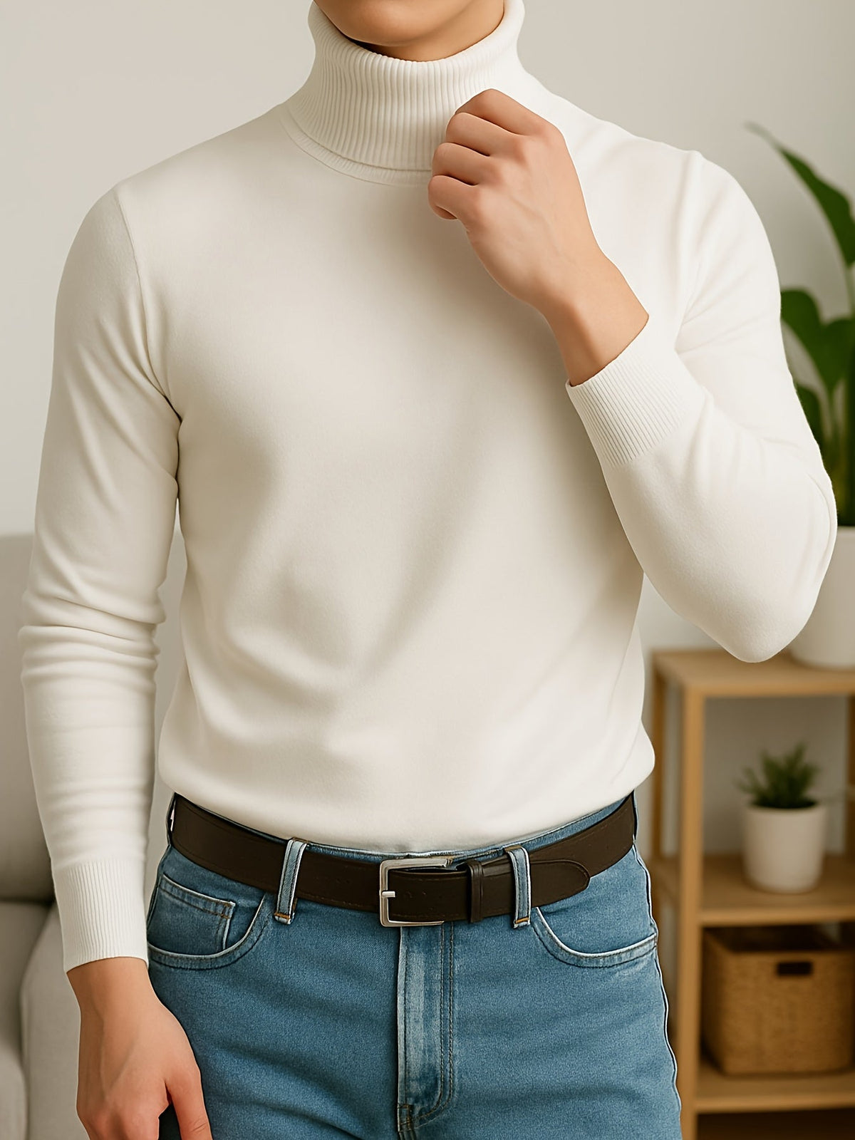 Turtleneck Sweater for Women | Ribbed Insulated Warm Winter Layer